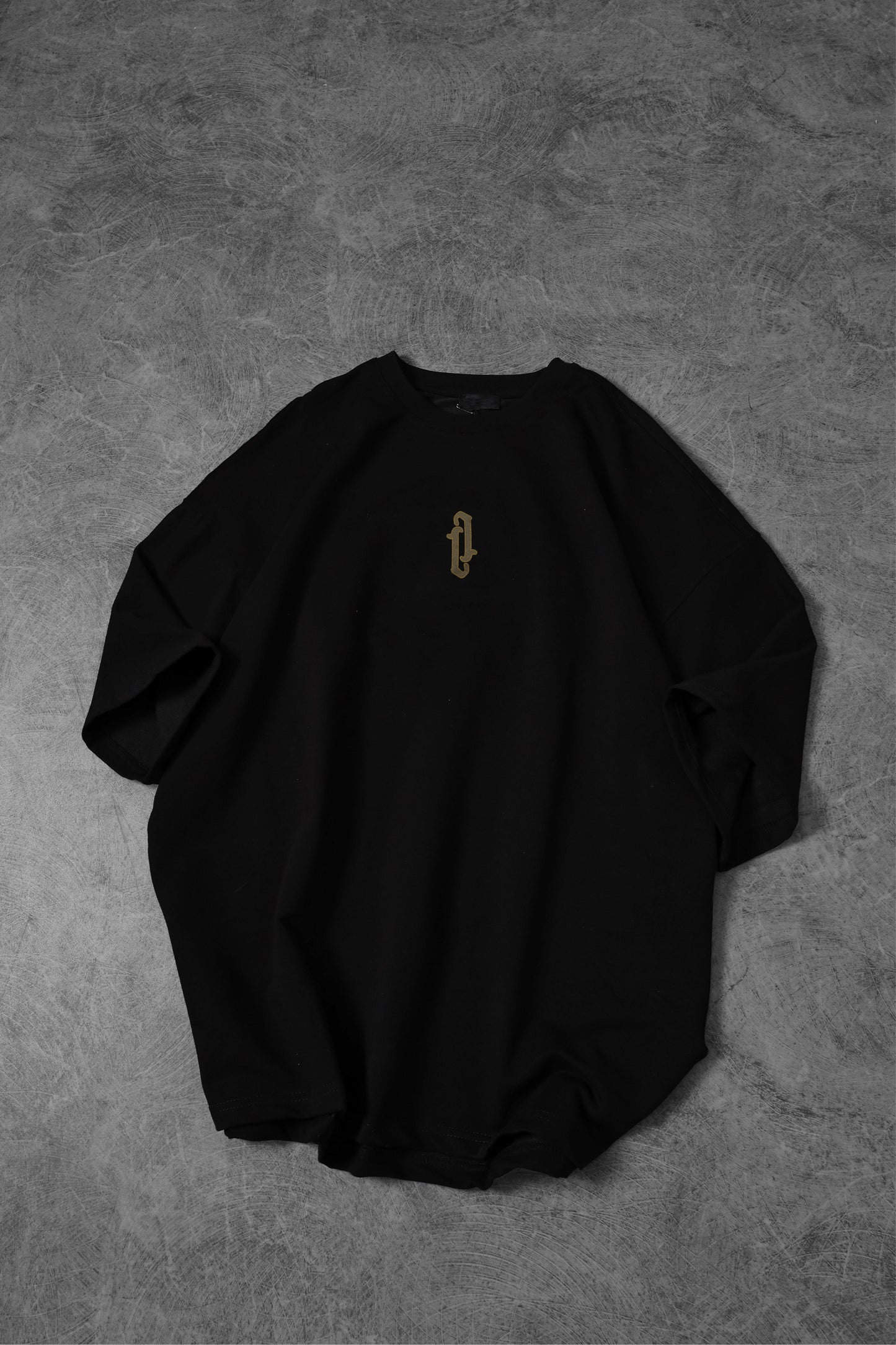 " After Life " Acid-Printed Oversized Tee