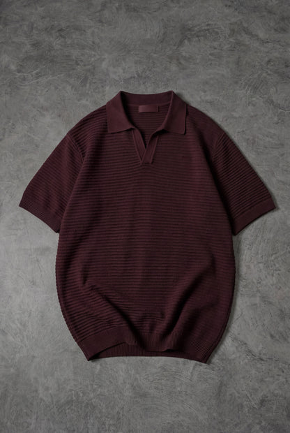 " Filato Di Napoli 🇮🇹 " Old Money Knitted Tee